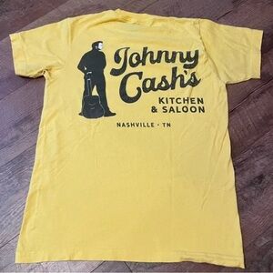 Kitchen & Saloon Yellow Graphic Tee - Men